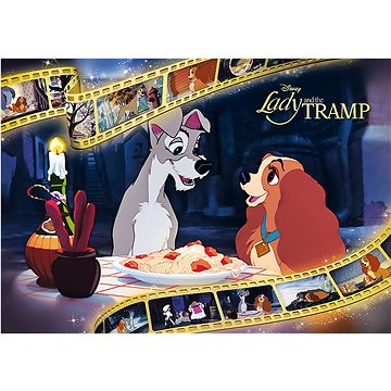 

TREFL Premium Plus Iconic Moments: Lady a Tramp 1000 dílků