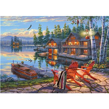

SCHMIDT Břehy jezera Loon Lake, New York 1000 dílků