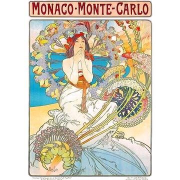 

Enjoy Monako Monte Carlo, Alfons Mucha 1000 dílků