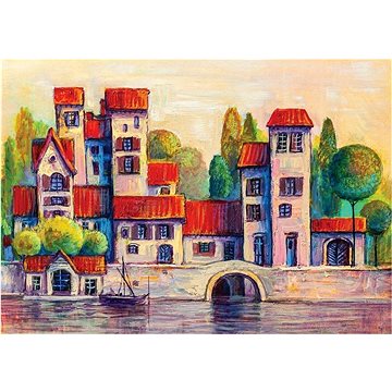

ART PUZZLE Přírodní město 1000 dílků