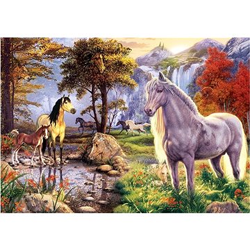 

ART PUZZLE Skrytí koně 1000 dílků
