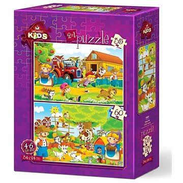 

ART PUZZLE Život na statku 35 + 60 dílků