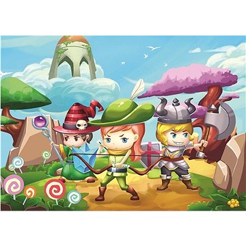 

ART PUZZLE Tři malí hrdinové 50 dílků