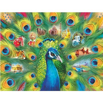 

Ravensburger Země pávů 2000 dílků
