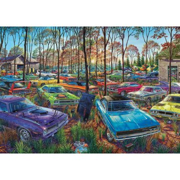 

ART PUZZLE Puzzle Autovrakoviště 1000 dílků