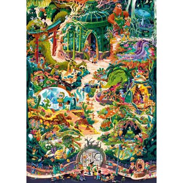 

HEYE Puzzle Botanická zahrada 2000 dílků