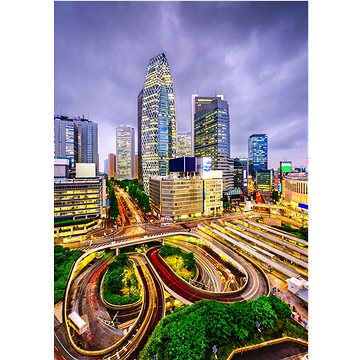 

ENJOY Puzzle Čtvrť Niši-Šindžuku, Tokio 1000 dílků