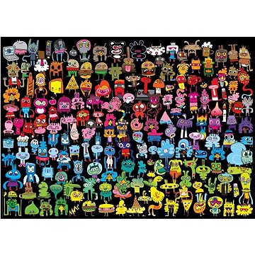 

HEYE Puzzle Doodle Rainbow 1000 dílků