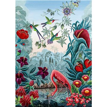 

HEYE Puzzle Exotic garden: Ptačí ráj 1000 dílků