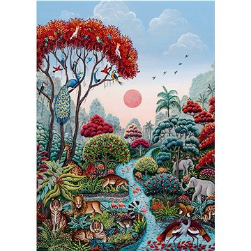 

HEYE Puzzle Exotic garden: Ráj divočiny 2000 dílků