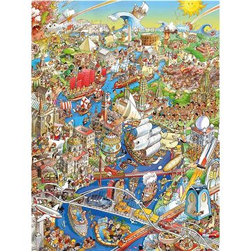 

HEYE Puzzle Historická řeka 1500 dílků