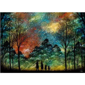 

HEYE Puzzle Inner Mystic: Podivuhodná cesta 1000 dílků