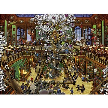 

HEYE Puzzle Knihovna 1500 dílků