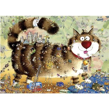 

HEYE Puzzle Kočičí život 1000 dílků