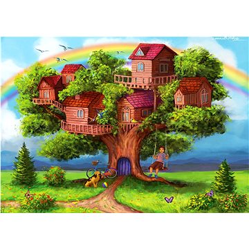 

ENJOY Puzzle Domky na stromě 1000 dílků