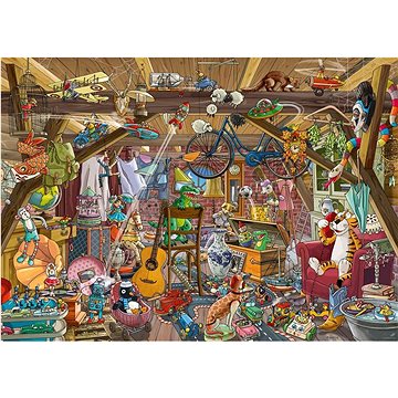 

HEYE Puzzle Na půdě 1000 dílků