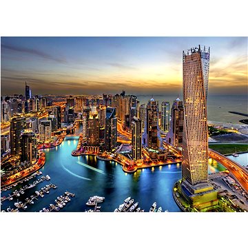 

ENJOY Puzzle Dubajský přístav v noci 1000 dílků