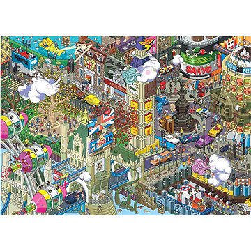 

HEYE Puzzle Pixorama: Londýnské pátrání 1000 dílků