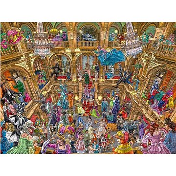

HEYE Puzzle Ples v maskách 1500 dílků