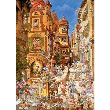 

HEYE Puzzle Romantic Town: Ve dne 1000 dílků