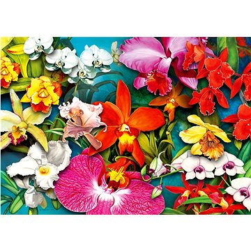 

ENJOY Puzzle Džungle orchidejí 1000 dílků