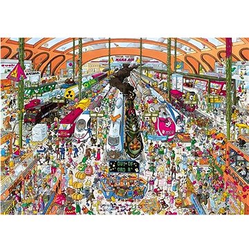 

HEYE Puzzle Vlakové nádraží 2000 dílků