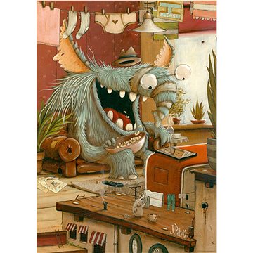

HEYE Puzzle Zozoville: Praní prádla 1000 dílků