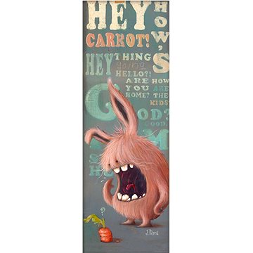 

HEYE Vertikální puzzle Zozoville: Mrkev 1000 dílků