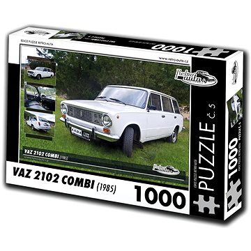 

RETRO-AUTA Puzzle č. 5 Vaz 2102 Combi (1985) 1000 dílků