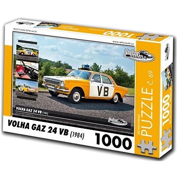 

RETRO-AUTA Puzzle č. 69 Volha Gaz 24 VB (1984) 1000 dílků