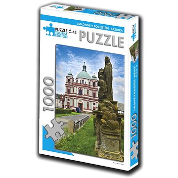 

TOURIST EDITION Puzzle Jablonné v Podještědí, bazilika 1000 dílků (č.43)