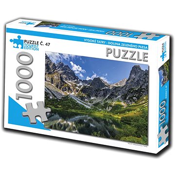 

TOURIST EDITION Puzzle Vysoké Tatry, Dolina Zeleného plesa 1000 dílků (č.47)