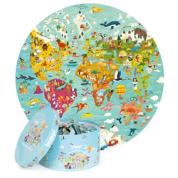 

Boppi Puzzle Mapa světa - World map
