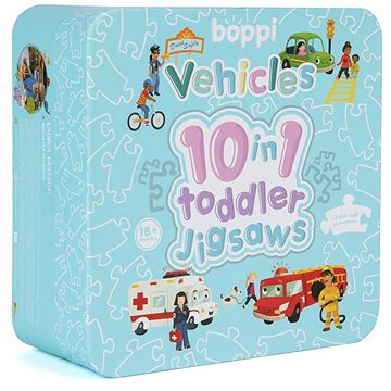 

Boppi Puzzle 10 in 1 Doprava