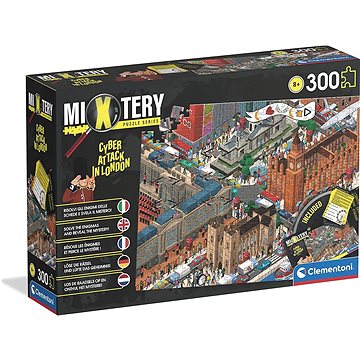 

CLEMENTONI MIXTERY Útok hackerů v Londýně 300 dílků