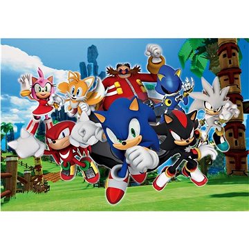 

CLEMENTONI Ježek Sonic 104 dílků