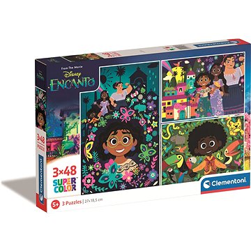 

CLEMENTONI Disney: Encanto 3 × 48 dílků