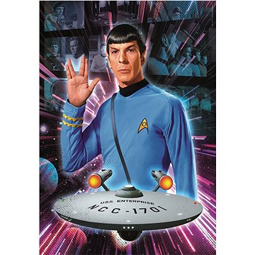 

CLEMENTONI Star Trek: Spock 500 dílků