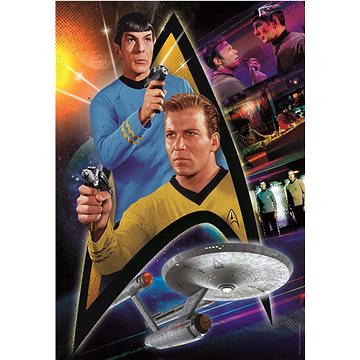 

CLEMENTONI Star Trek: Kirk a Spock 500 dílků