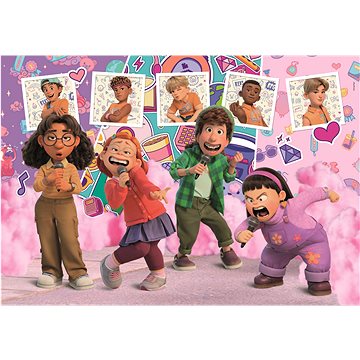 

CLEMENTONI Disney: Proměna 104 dílků