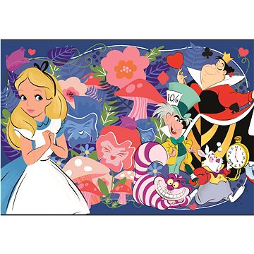 

CLEMENTONI Disney: Alenka v říši divů 104 dílků