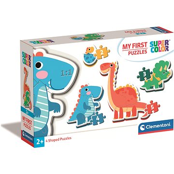 

CLEMENTONI Moje první Dinosauři 4v1 (2, 3 ,4, 5 dílků)