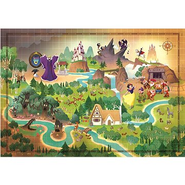 

CLEMENTONI Story Maps: Sněhurka 1000 dílků