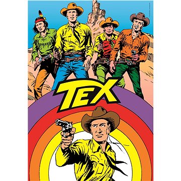 

CLEMENTONI Tex 1000 dílků