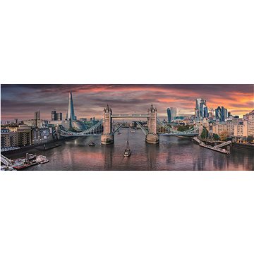 

CLEMENTONI Panoramatické Přes řeku Temži 1000 dílků