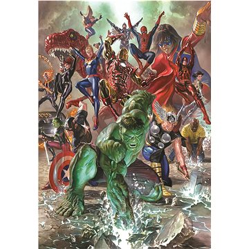 

CLEMENTONI Avengers 500 dílků