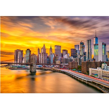 

ENJOY Puzzle New York za soumraku, USA 1000 dílků