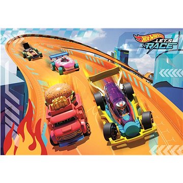 

CLEMENTONI Hot Wheels MAXI 24 dílků