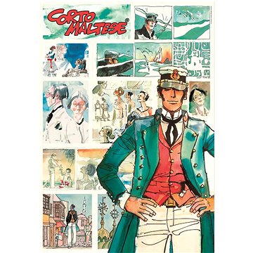 

CLEMENTONI Corto Maltese: Dobrodružný námořník 1000 dílků