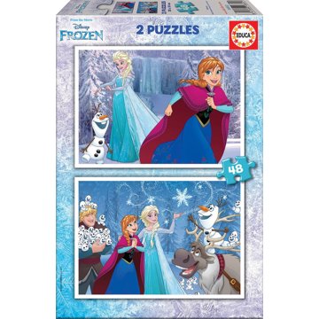 

Educa Puzzle Ledové království 2 × 48 dílků